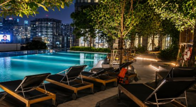 1BR City View | Sky Pool + Sauna | Rama 9 Bangkok, Забронировать Отель Отели Бангкока 3 звезды, рядом с The Stock Exchange of Thailand, 3*