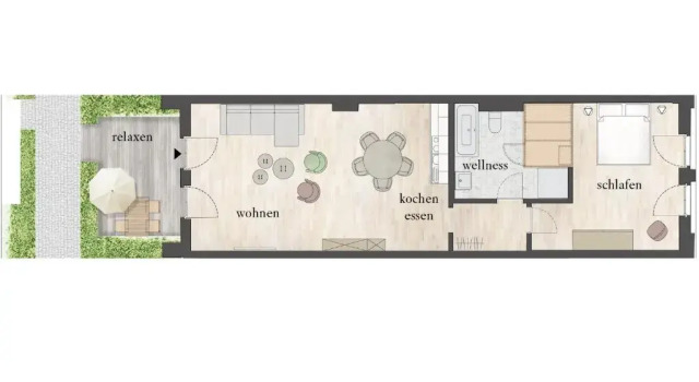 Апартаменты havelblau Ferienlofts - Stilvoll wohnen unmittelbar an der Havel - zentral - Küche - WLAN - Wallbox - Kajaks und Fahrräder vor Ort