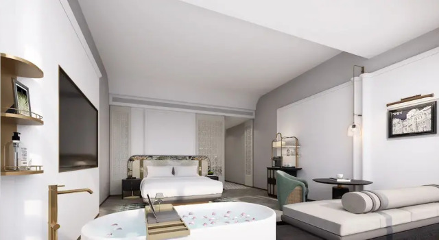 Номер Standard Guangzhou Wanbo Elegant Hotel-Flagship