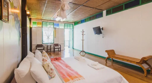 Двухместный номер Deluxe с балконом Baan Imm Sook Resort