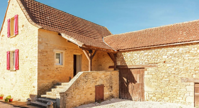 Authentic stone house with private pool, Prenota Hotel Hotel a Aquitania con piscina, Piscina