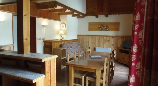 Апартаменты Дуплекс Chalet laubépine résidence B&B