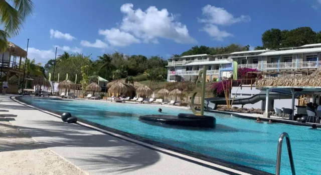 Студия Studio "Ti Joyau", vue mer, piscine, classé Tourisme 4 étoiles