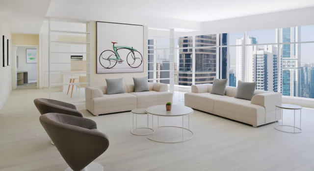 Appartement 4 chambres Vue sur la ville Element by Westin West Bay Doha