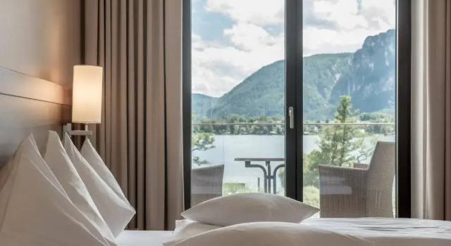 Двухместный номер Standard с балконом и с видом на озеро Seehotel Restaurant Lackner