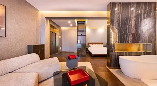 Люкс с видом на сад Beijing JOE Qiaoxuan Homestay