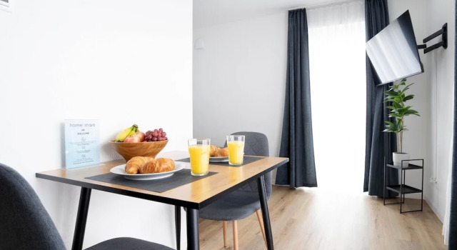 Двухместные апартаменты Comfort с балконом Deluxe apartment in the centre of OS