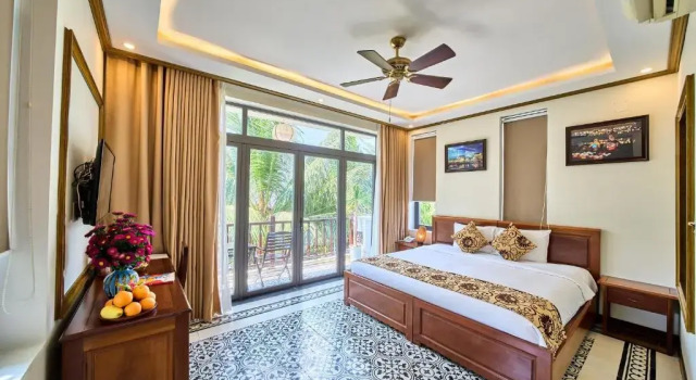 Двухместный номер Deluxe с видом на бассейн Hoi An Discovery Villa