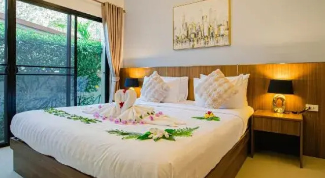 Люкс с красивым видом из окна Happy Eight Resort