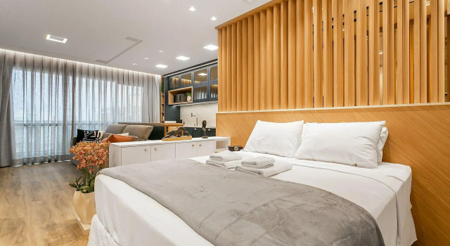 Vista Mar Em Condomínio Com Foodhall Toptower#ca47, Забронировать Отель Флорианополис South of Brazil, рядом с Hercilio Luz Square