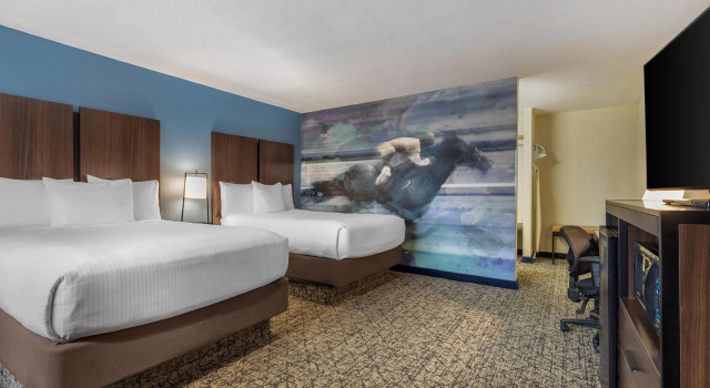 Четырёхместный номер Standard Best Western Winners Circle