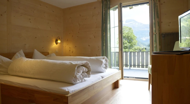 Camera doppia Superior con vista sulle montagne Hotel Waldrand
