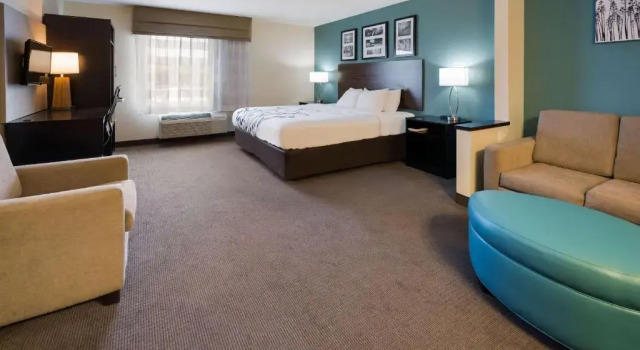 Люкс Sleep Inn & Suites Port Clinton