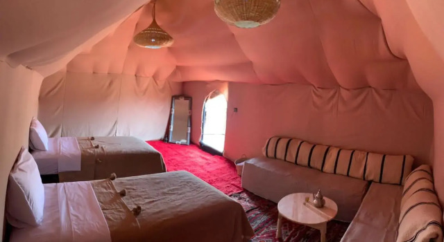 Travel Oasis Merzouga Camp, Rezerwuj Hotel Hotele w Meknes-Tafilalet ze śniadaniem, Śniadanie