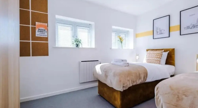 Stunning 2-bed Apartment With Allocated Parking, Забронировать Апартаменты/квартира Лидс Западный Йоркшир, рядом с Кинотеатр Hyde Park Picture House