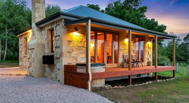 Коттедж Deluxe Blackwood Park Cottages Mole Creek
