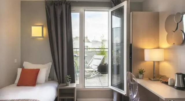 Одноместный номер Standard с балконом Dièse Hôtel Bastille