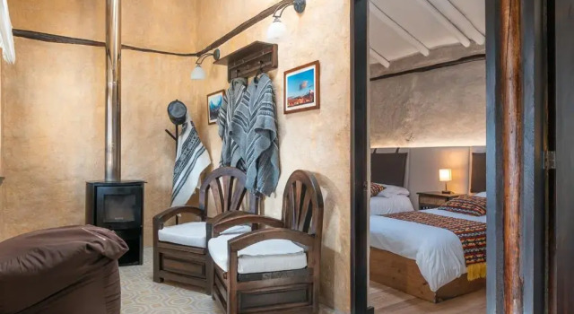 Семейный люкс с видом на горы Chilcabamba Lodge