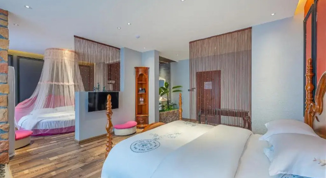 Люкс Deluxe Floral Hotel Huangshan Weianya Residence Railway North Station