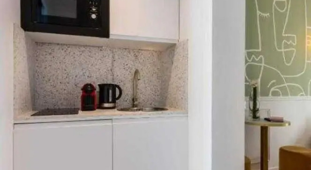 Chic Studio for 2 People - Pigalle/sacre-coeur, Забронировать Апарт-отель Апарт-отели Парижа, рядом с Гран Бульвар, Апарт-отель