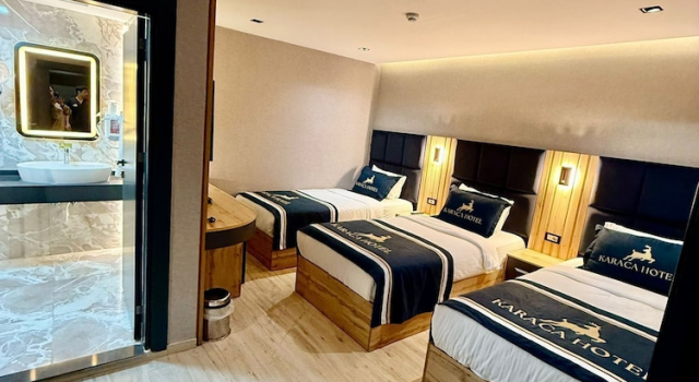 Трёхместный номер Deluxe Karaca Hotel Van