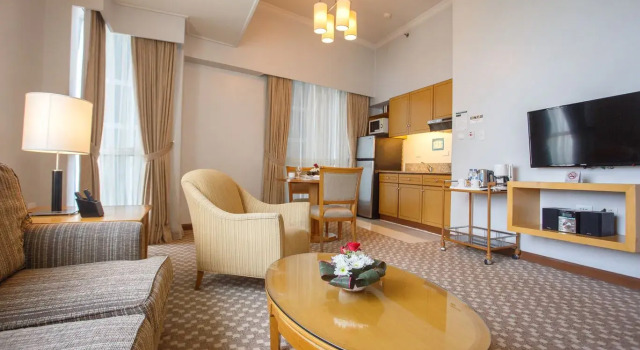 Номер Deluxe c 1 комнатой The Linden Suites
