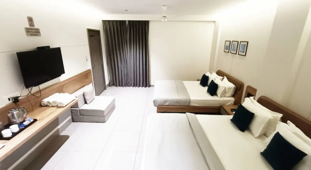 Семейный номер Standard Hotel Kant by GoHotels - Near Shree Dwarkadhish Temple