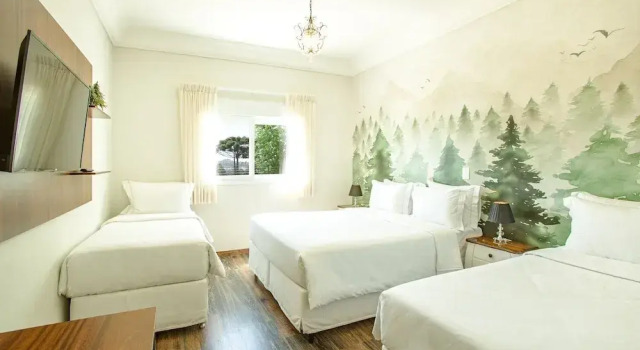 Четырёхместный номер Standard Altitude Lodge Hotel