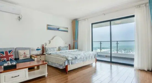 Люкс с видом на сад Beihai Canaan seaview mangrove apartment