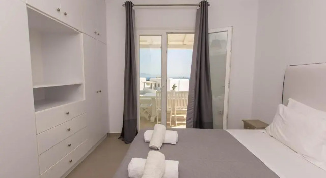 Студия с видом на море Lofos Apartments