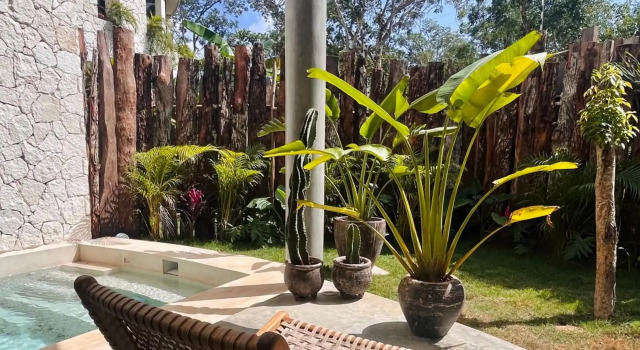 Round Luxury Villa Private Pool & Jungle rooftop 2B, Rezervați Vilă Vile în Tulum, Vilă