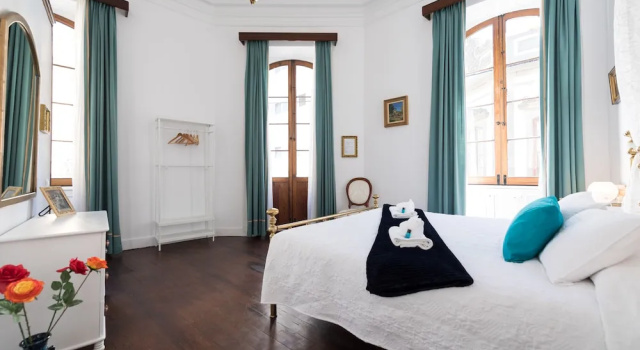 Двухместный номер Deluxe с балконом и с видом на город Casa Cinzia