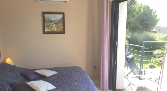 Люкс с видом на море LESCALE COTE BLEUE B&B AND Spa