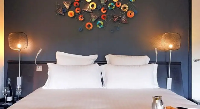 Номер Deluxe с видом на сад La Citadelle Hotel Metz - MGallery Collection