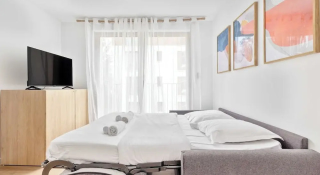 Modern Apt With Balcony -6p-proche Disney/paris