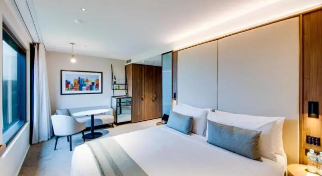Студия с видом на город Oval Hotel at Adelaide Oval