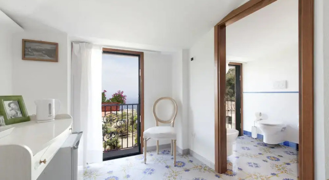 Двухместный номер Standard с балконом и с видом на море Villa Pane Resort