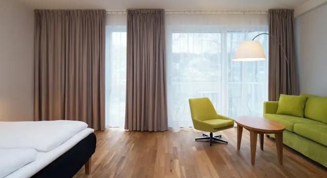 Habitación Business con vista al océano Thon Hotel Sandven