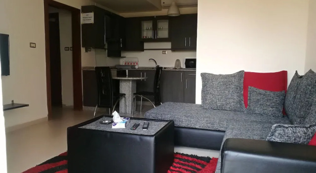 Апартаменты с 2 комнатами с видом на город Dair Ghbar Apartment