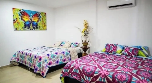 Четырёхместный номер Standard Hotel Restaurante Arrecife