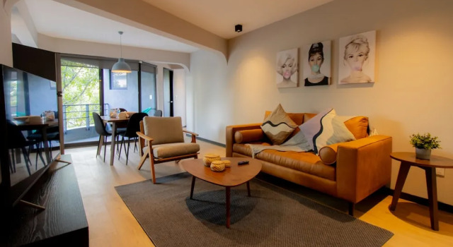 Апартаменты Deluxe с 2 комнатами с балконом Capitalia Condesa Escandon