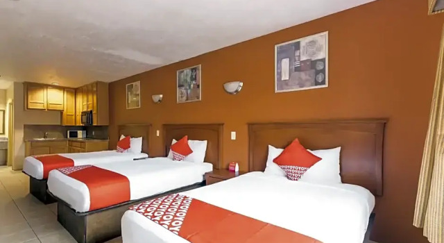 Шестиместный номер Standard OYO Hotel Jewett TX Southwest, I-45