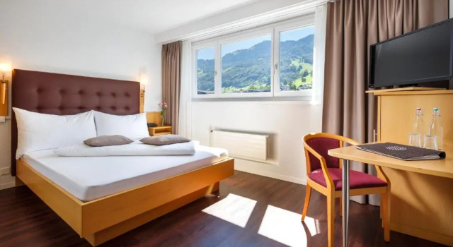 Двухместный номер Comfort с видом на горы Seerausch Swiss Quality Hotel