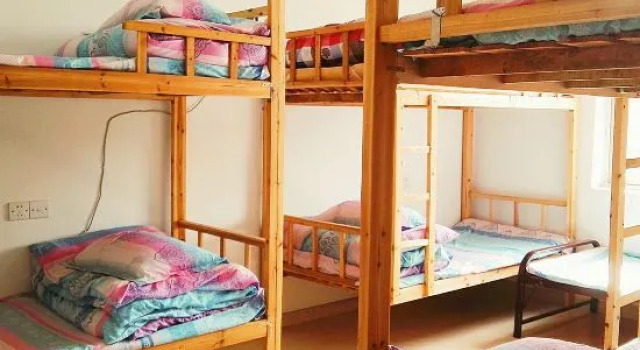 Кровать в общем номере (женский номер) Yanwujia Youth Hostel