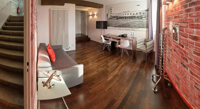 Одноместный люкс V8 Hotel Motorworld Region Stuttgart, BW Premier Collection