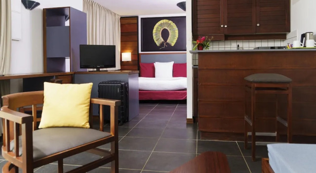 Двухместный люкс с балконом Hotel Mercure Kourou Ariatel