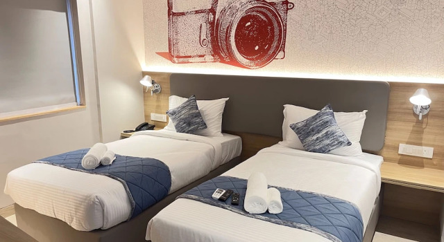 Двухместный номер Deluxe с видом на город AXON Bellandur by AXON Hotels
