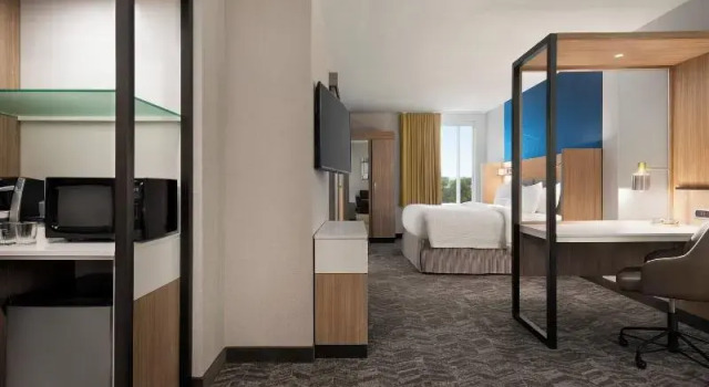 Двухместный люкс SpringHill Suites by Marriott Milwaukee West/Wauwatosa