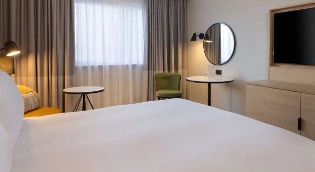 Süper çift kişilik oda Hilton Edinburgh Airport