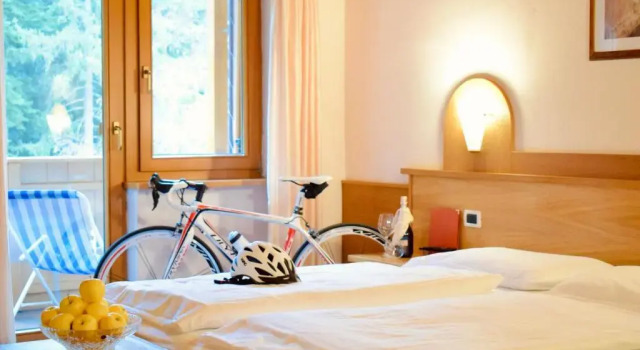 Четырёхместный номер Standard с балконом Hotel Waldheim